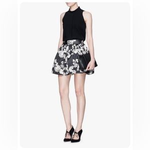 ALICE + OLIVIA Fizer Skirt in Southern Blossom